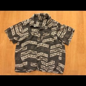 Boys Ku by Hina Button Down Aloha Shirt 12